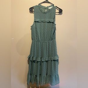 Monteau Green Dress